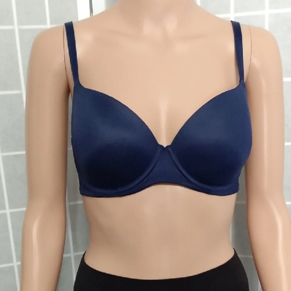 PINK Victoria's Secret 3 PC Smooth T-shirt Bras -WMNS 32DD - Logo